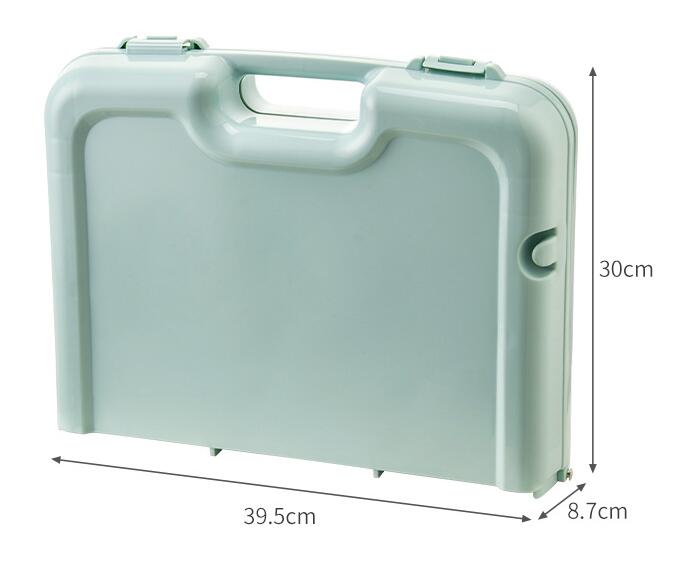 Plastic Folding Portable Picnic Tableware Set